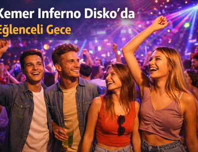 Kemer Inferno'da gece eğlencesi